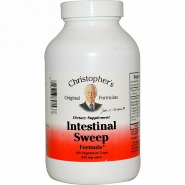 Christopher's Original Formulas, Intestinal Sweep Formula, 625 mg, 180 Vegetarian Caps