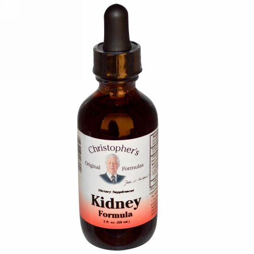 Christopher's Original Formulas, キドニー（腎臓）フォーミュラ、2 fl oz (59 ml)