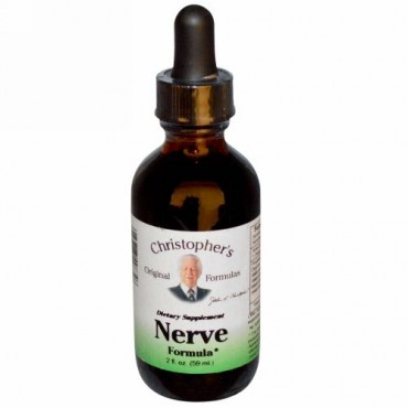 Christopher's Original Formulas, 神経フォーミュラ、2 fl oz (59 ml)