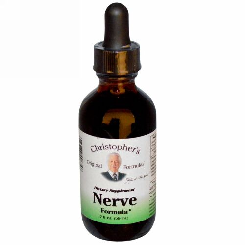 Christopher's Original Formulas, 神経フォーミュラ、2 fl oz (59 ml)