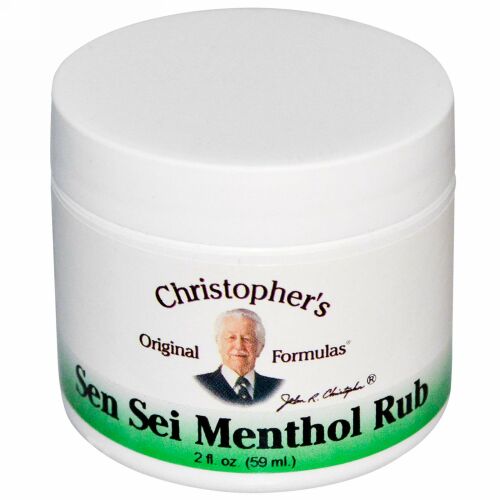 Christopher's Original Formulas, センセイメンソールラブ、2 fl oz (59 ml) (Discontinued Item)