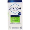 Citracal, Calcium Citrate, + Magnesium & Minerals +D3, 120 Coated Caplets (Discontinued Item)