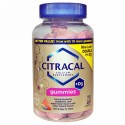 Citracal, カルシウム サプリメント + D3 グミ、天然ブルーベリー、ストロベリー、ウォーターメロン、70 グミ (Discontinued Item)