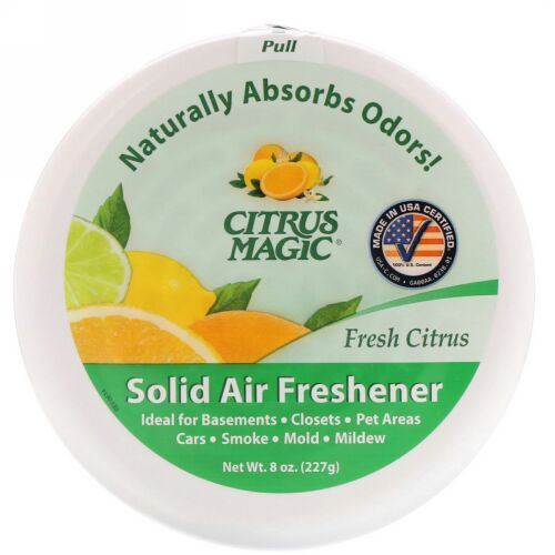 Citrus Magic, 固形芳香剤, フレッシュシトラス, 8オンス (227 g) (Discontinued Item)