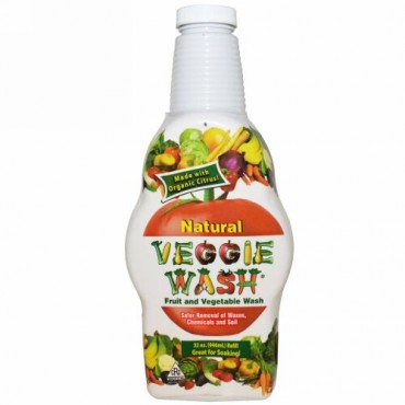Citrus Magic, Veggie Wash（ベジウォッシュ）、果物と野菜の洗剤、946ml（32オンス）