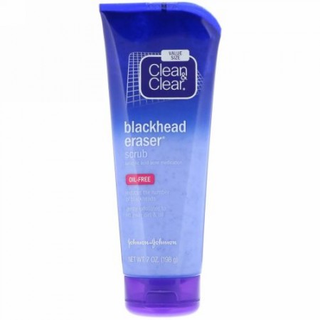 Clean & Clear, 黒い吹出物を除去するスクラブ、7 oz (198 g)