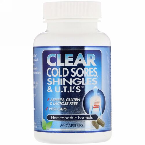 Clear Products, クリア・コールド・ソア, Shingles & U.T.I.'s™, 60 カプセル