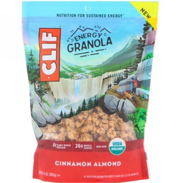 Clif Bar, Clif Energy Granola, Cinnamon Almond, 10 oz (283 g) (Discontinued Item)