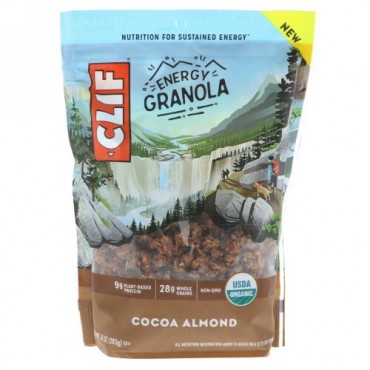 Clif Bar, Clif Energy Granola, Cocoa Almond, 10 oz (283 g) (Discontinued Item)