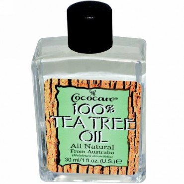 Cococare, 100% ティーツリー, 1 fl oz (30 ml) (Discontinued Item)