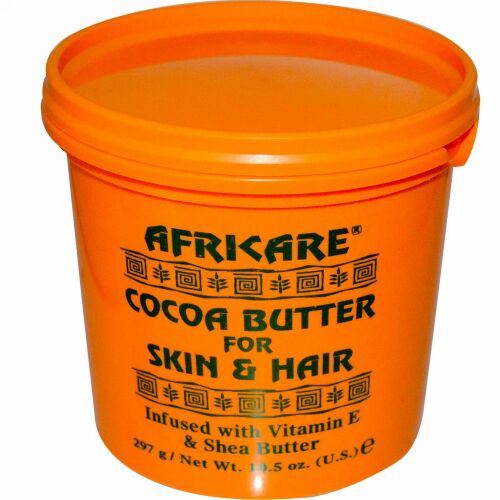 Cococare, アフリカーレ、ココアバター（スキン＆ヘア用）、10.5オンス（297g）
