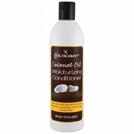 Cococare, Coconut Oil Moisturizing Conditioner, 12 fl oz (354 ml) (Discontinued Item)