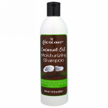 Cococare, ココナッツオイル・モイスチャライジング・シャンプー、12 液体 オンス（354 ml） (Discontinued Item)