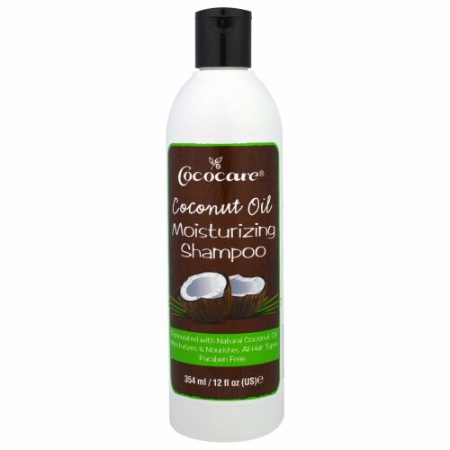 Cococare, ココナッツオイル・モイスチャライジング・シャンプー、12 液体 オンス（354 ml） (Discontinued Item)