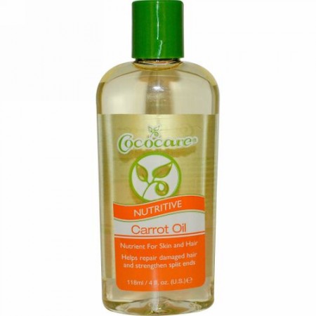 Cococare, ニュートリティブ・キャロットオイル、4 液体オンス（118ml） (Discontinued Item)