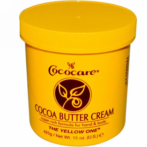 Cococare, イエロー・ワン, ココアバタークリーム, 15 オンス (425 g)