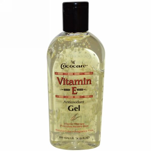 Cococare, ビタミンE酸化防止剤ゲル、8.5フロス（250ml）