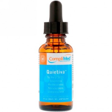 CompliMed, クワイエッティバ、1 fl oz (30 ml) (Discontinued Item)