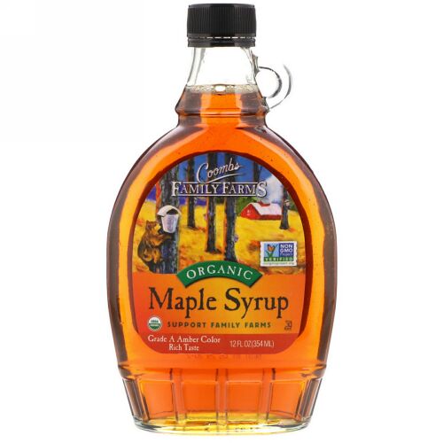 Coombs Family Farms, オーガニックメープルシロップ, 12液量オンス (354 ml) (Discontinued Item)