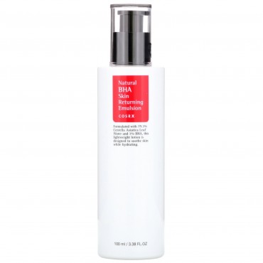 Cosrx, Natural BHA Skin Returning Emulsion,  3.38 fl oz (100 ml) (Discontinued Item)