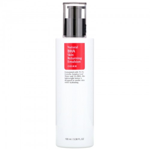 Cosrx, Natural BHA Skin Returning Emulsion,  3.38 fl oz (100 ml) (Discontinued Item)