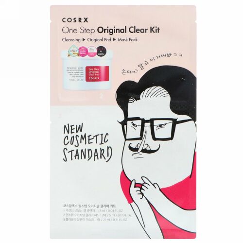 Cosrx, ワンステップ・オリジナルクリアキット, 1キット (Discontinued Item)