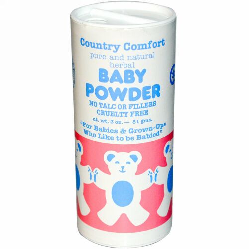 Country Comfort, ベビーパウダー、3オンス (81 g)