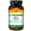 Country Life, L-テアニン、 200 mg、 60ベジキャップ