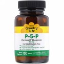 Country Life, P-5-P (ピリドキサール 5' リン酸)、50 mg、100錠