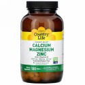 Country Life, Target-Mins, Calcium Magnesium Zinc with Vitamin D, 180 Tablets