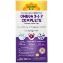 Country Life, Ultra Concentrated Omega 3-6-9 Complete. Natural Lemon, 90 Softgels