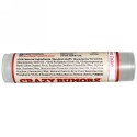Crazy Rumors, 100％ナチュラルリップバーム、レッドベルベット、0.15オンス（4.4ml） (Discontinued Item)