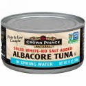 Crown Prince Natural, Albacore Tuna, Solid White-No Salt Added , 12 oz (340 g) (Discontinued Item)