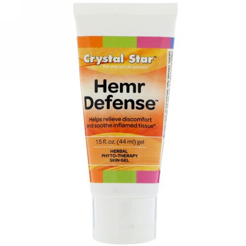 Crystal Star, Hemr ディフェンス ジェル、1.5 fl oz (44 ml) (Discontinued Item)