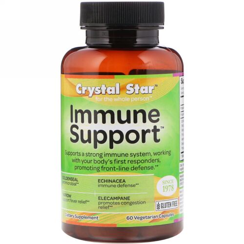 Crystal Star, Immune Support, 60 Vegetarian Capsules (Discontinued Item)