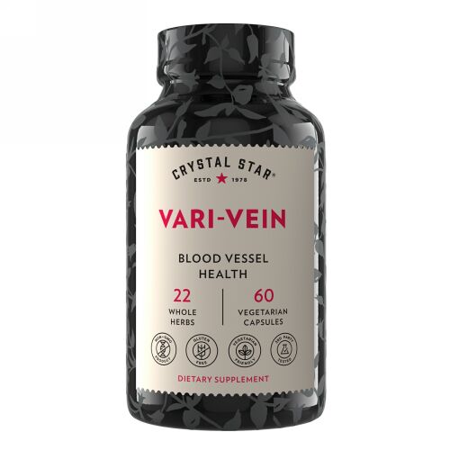 Crystal Star, バリベイン（Vari-Vein）, 60粒（ベジタリアンカプセル）