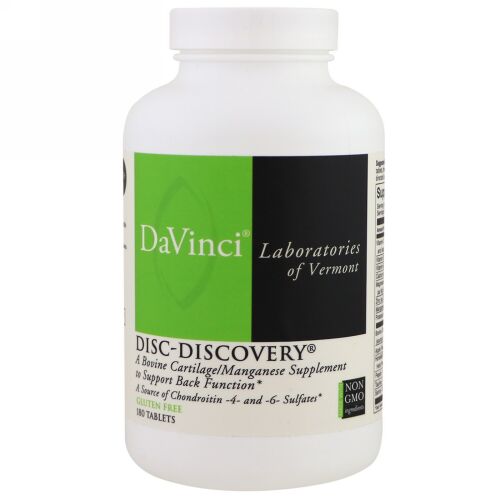 DaVinci Laboratories of Vermont, Disc-Discovery、タブレット 180 錠 (Discontinued Item)