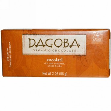 Dagoba Organic Chocolate, ホコラートル、 2 oz (56 g) (Discontinued Item)