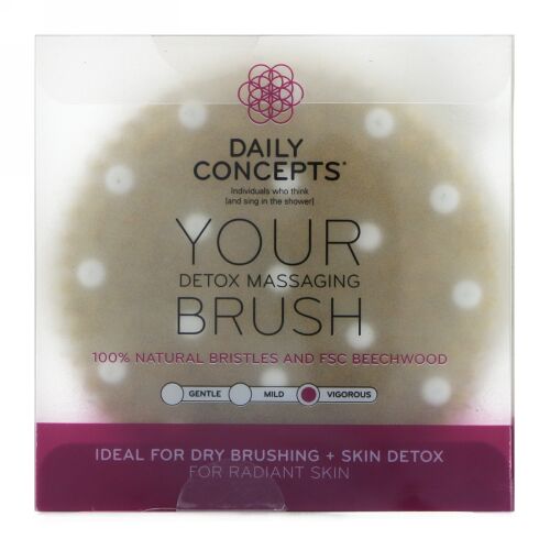Daily Concepts, Your Detox Massaging Brush, Vigorous, 1 Brush (Discontinued Item)