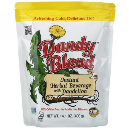 Dandy Blend, インスタント･ハーバル飲料 タンポポ入り、カフェインフリー、14.1 oz (400 g)