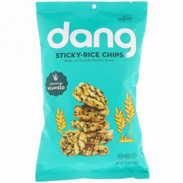 Dang, 白米チップス、味付け海苔、100g（3.5 oz） (Discontinued Item)
