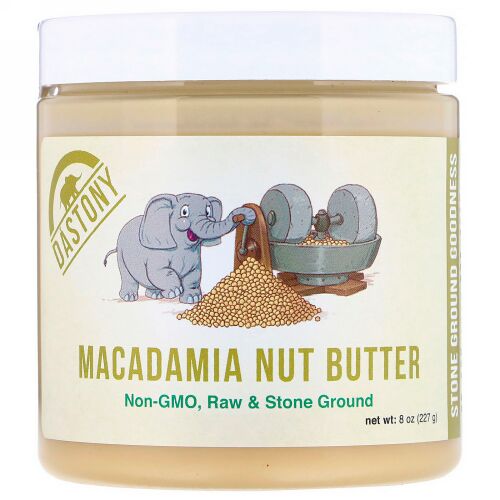 Dastony, マカダミアナッツバター、8 oz (227 g) (Discontinued Item)