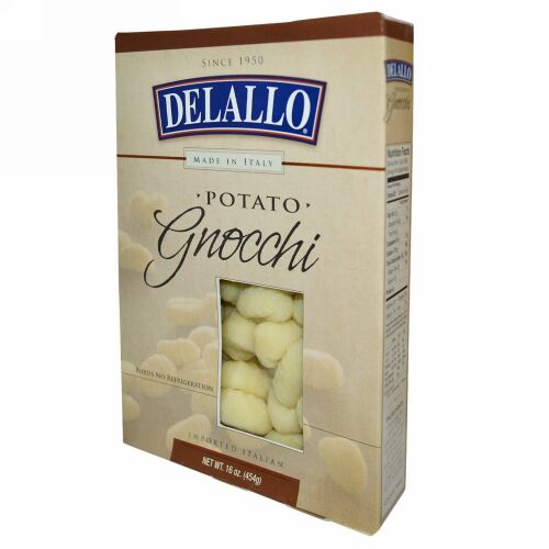 DeLallo, ポテトニョッキ、 16 oz (454 g) (Discontinued Item)