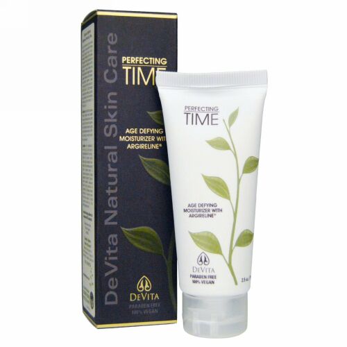 DeVita, パーフェクティングタイム、エイジディファイニングモイスチャライザー アルジレリン配合、 2.5 oz (75 ml) (Discontinued Item)