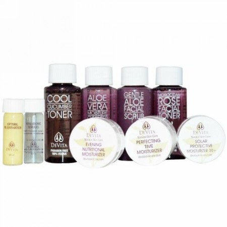 DeVita, Try-Me Kit!, Anti-Aging Solution, 9 Piece Kit (Discontinued Item)