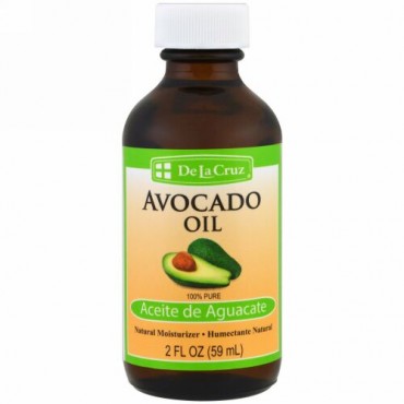 De La Cruz, 100% Pure Avocado Oil, 2 fl oz (59 ml) (Discontinued Item)