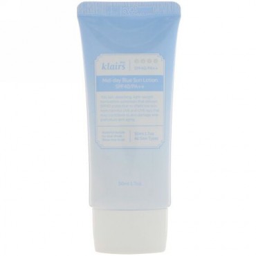 Dear, Klairs, ミッドデイ・ブルーサン・ローション、 SPF 40/PA++、1.7 oz (50 ml) (Discontinued Item)