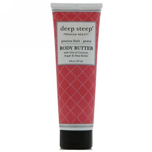 Deep Steep, Body Butter, Passion Fruit - Guava, 8 fl oz (237 ml) (Discontinued Item)