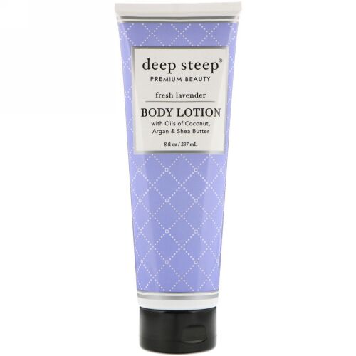 Deep Steep, Body Lotion, Fresh Lavender, 8 fl oz (237 ml) (Discontinued Item)