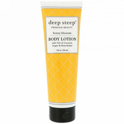 Deep Steep, Body Lotion, Honey Blossom, 8 fl oz (236 ml) (Discontinued Item)